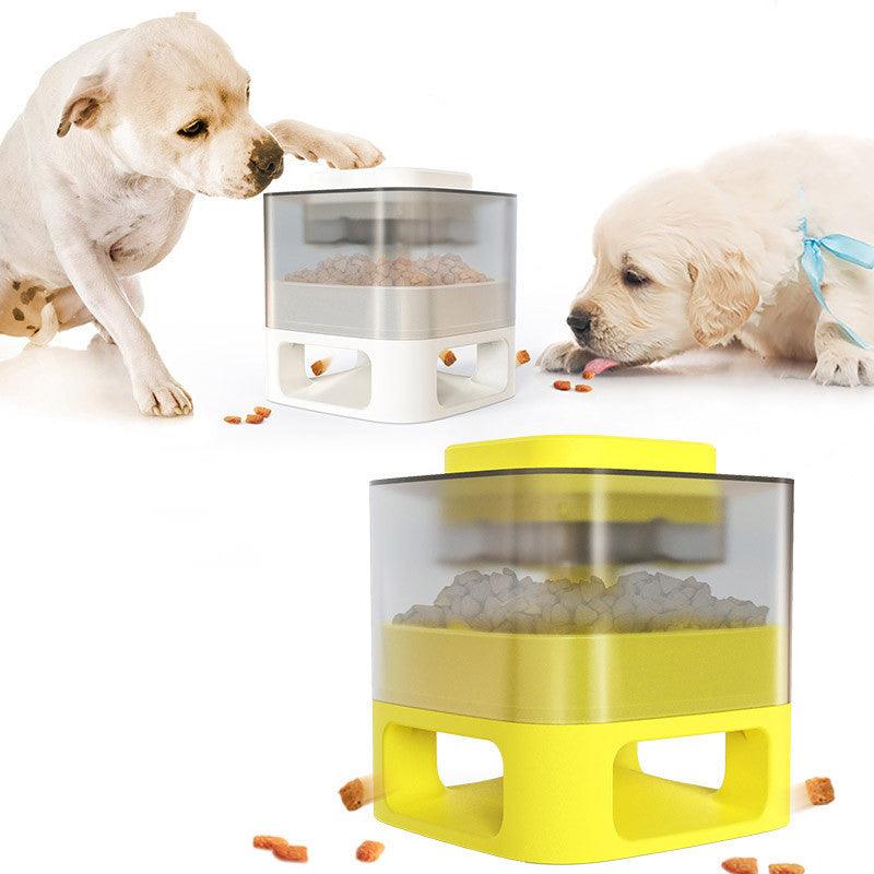 Interactive Food Dispenser Toy For Dogs - Slow Feeder And