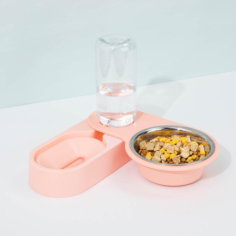 Rotatable Corner Bowl For Cats - Automatic Drinking Water Feeder