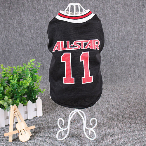 Hot All-Star Spring & Summer Dog Vest – Comfortable & Stylish Pet