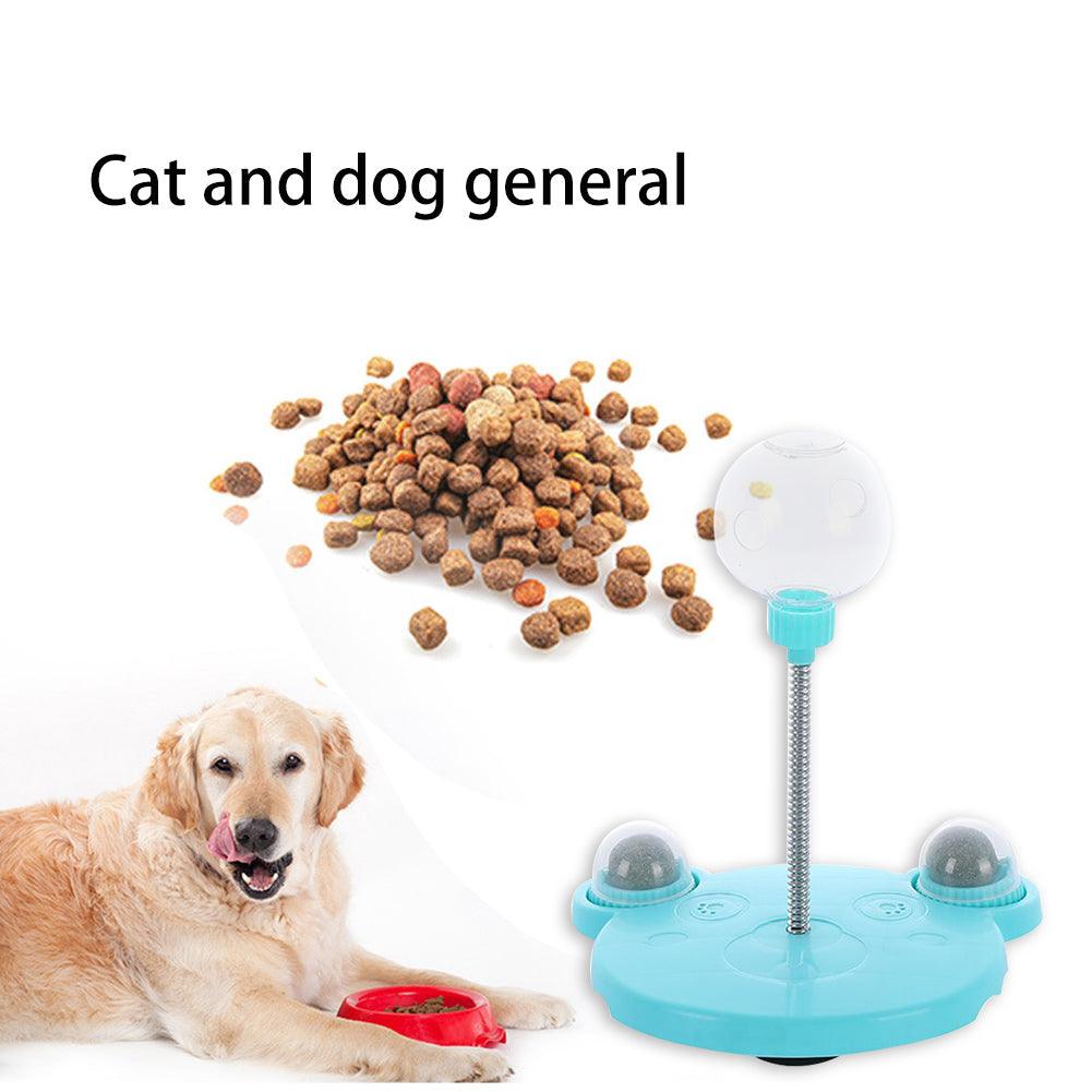 Pet Feeder Cat Toy Pets Leaking Food Ball Self-Playing Tumbler Funny