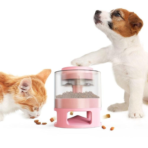 Interactive Food Dispenser Toy For Dogs - Slow Feeder And