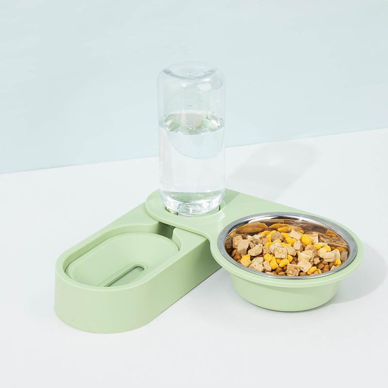 Rotatable Corner Bowl For Cats - Automatic Drinking Water Feeder