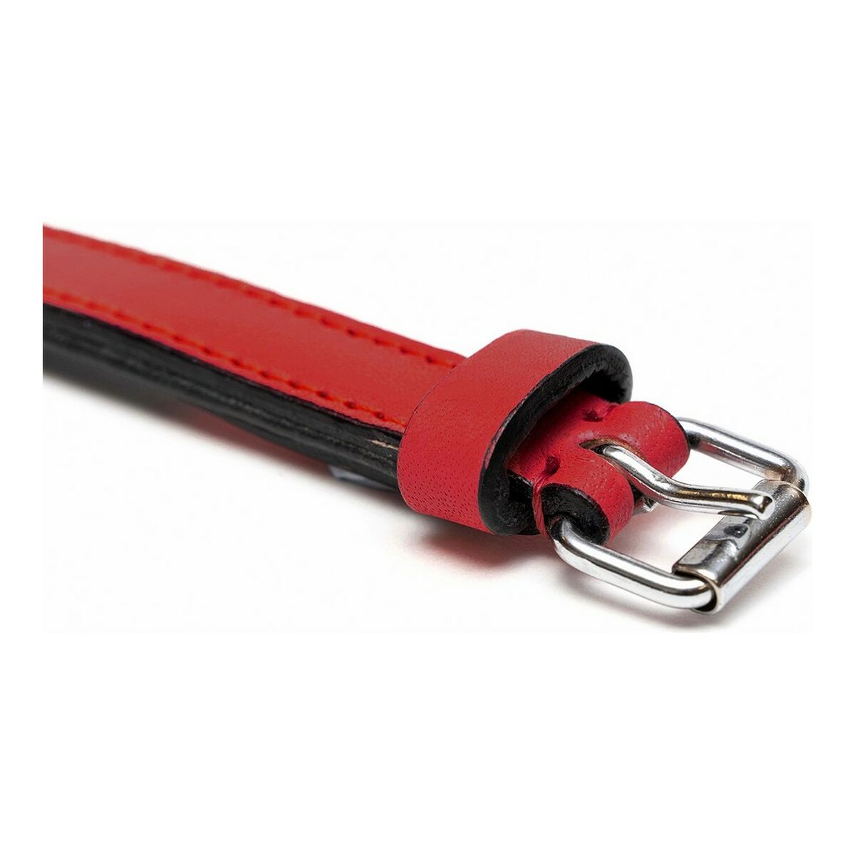 Zgardă pentru câini Gloria Padded Red (30 × 1,5 cm)