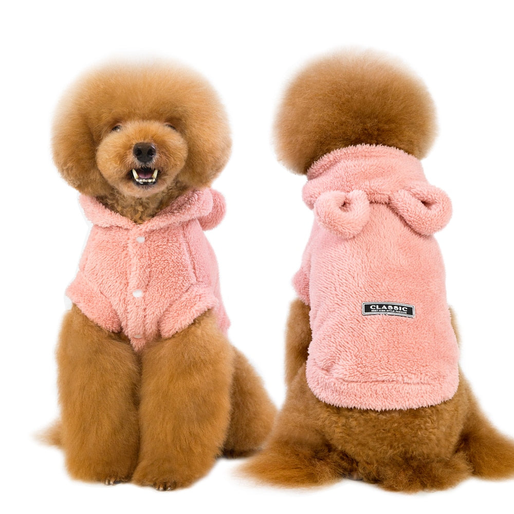 Warm Cat Clothes Winter Pet Puppy Kitten Coat