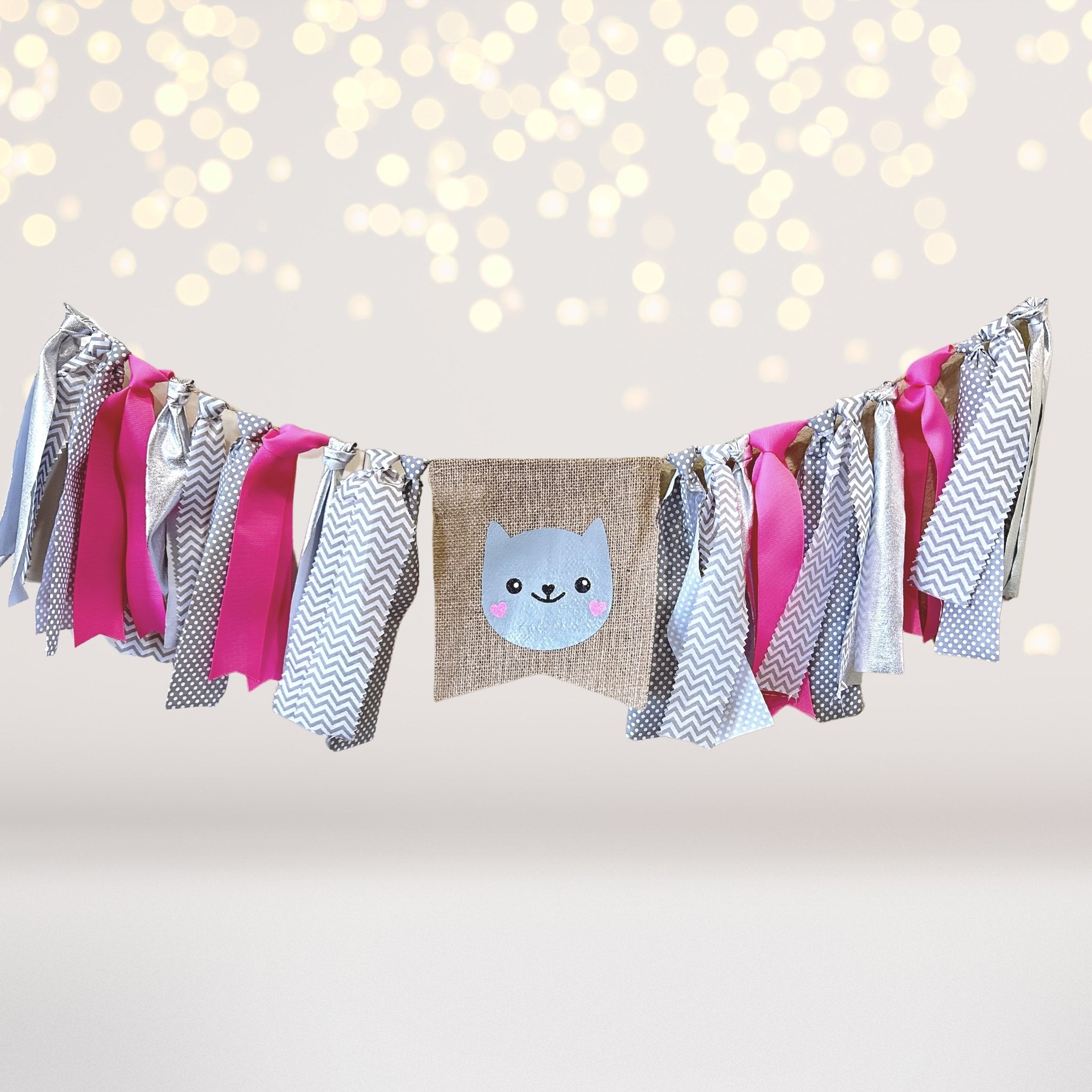 Cat Birthday Party Sleepover Party Supplies Box