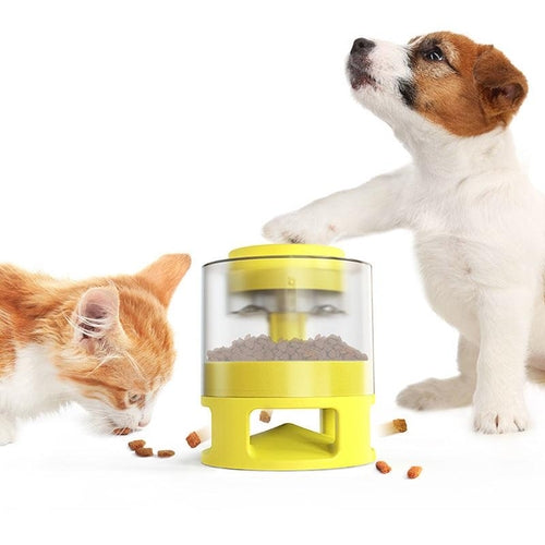 Interactive Food Dispenser Toy For Dogs - Slow Feeder And
