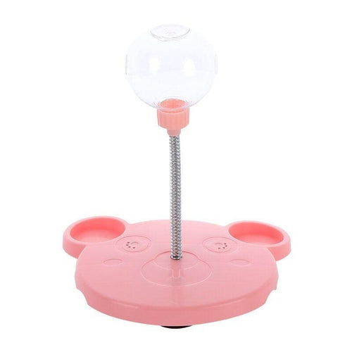 Pet Feeder Cat Toy Pets Leaking Food Ball Self-Playing Tumbler Funny